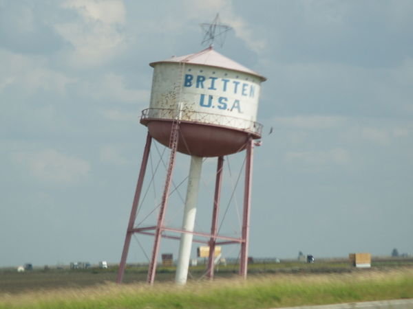 Leaning Water Tower