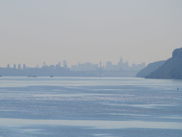 New York Skyline from Tapanzee Bridge