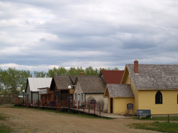 Pioneer Village in Dawson Creek