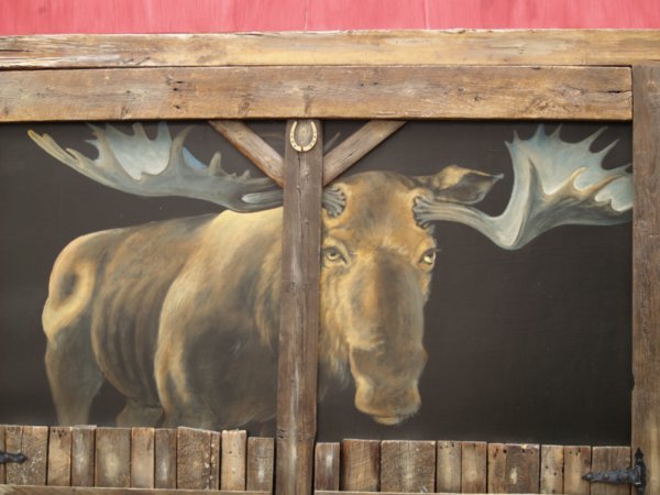 Moose Painting