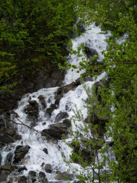 Waterfall in Seward