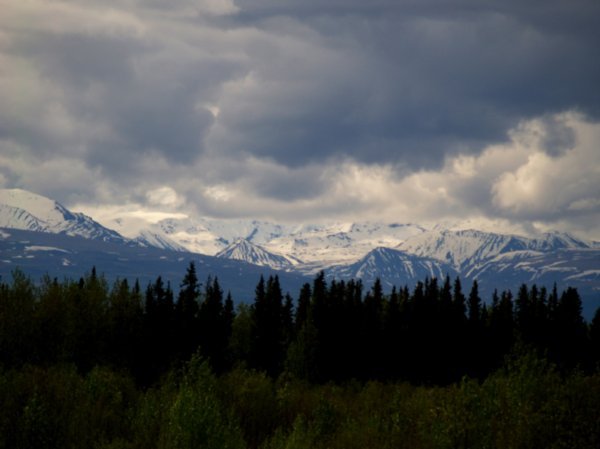 Wrangell Mountains in background