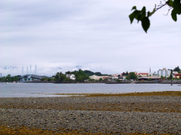 Sitka and Japonski Bridge in background