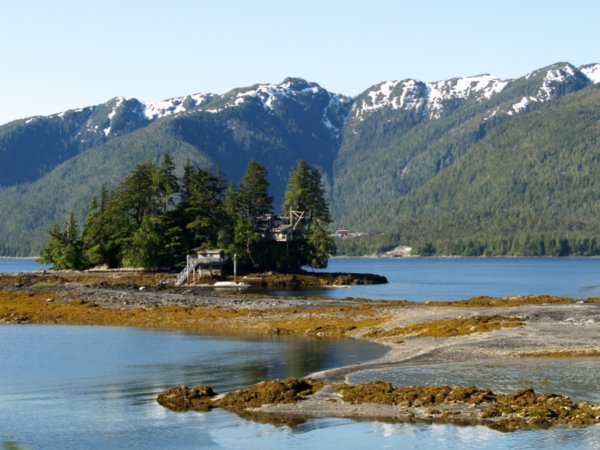 House on an island