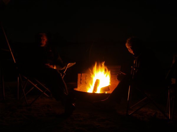Lovin' the campfires on the beach