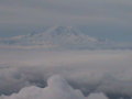 Mt Rainer above the clouds