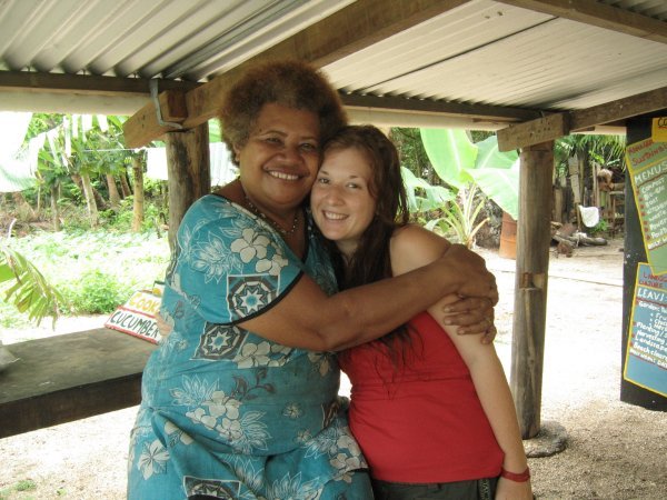Me and mummy Va! (my surrogate Fijian mother!)