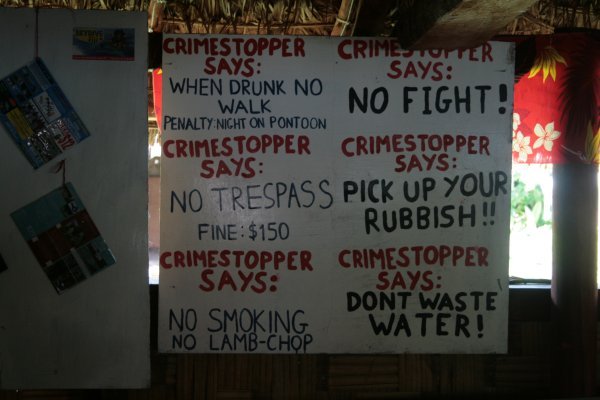 Crimestopper's rules!