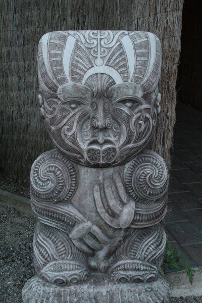 Maori figure