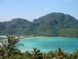 Dit is Phi Phi eiland.