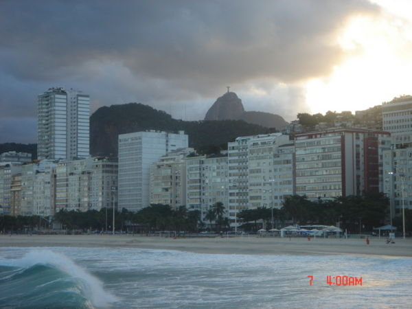 Jezus waakt over Rio.