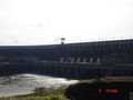 Achterkant van de Itaipu dam