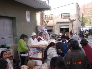 De Bolivianen houden van zoetigheden