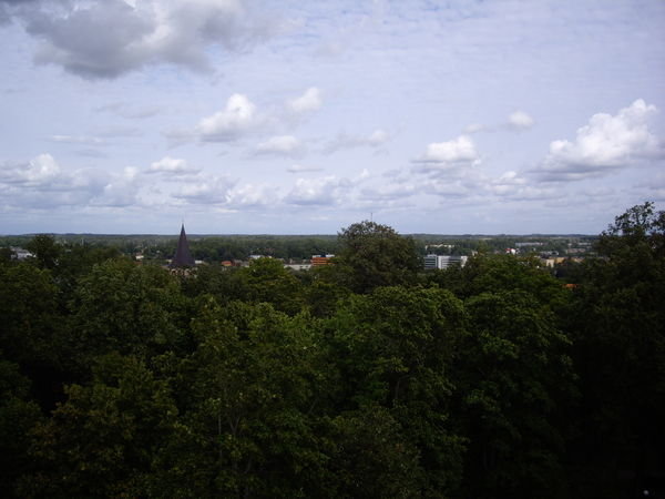 Tartu's hiddern city from the univerity building
