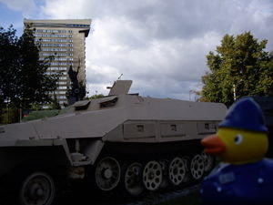 Duckie with an APC