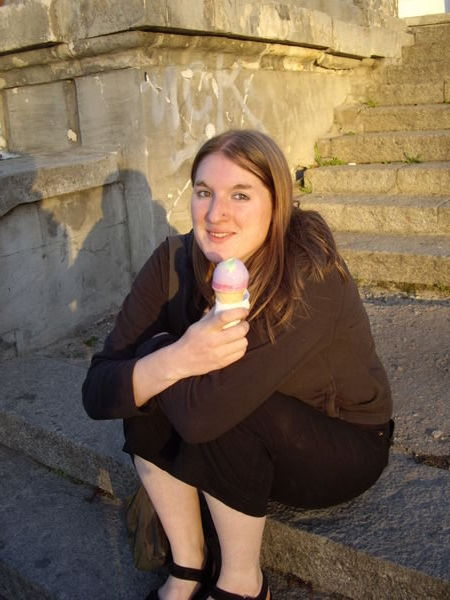 Ice Cream at Sunset