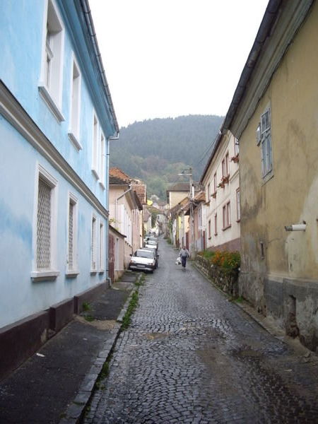 A Street Up To The Hills