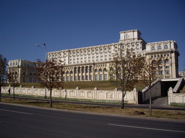 Side View Of The People's Palace