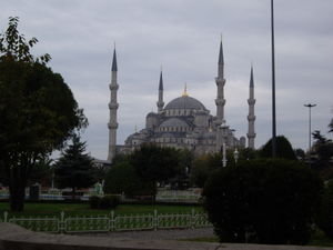 Our First Glimpse Of Blue Mosque