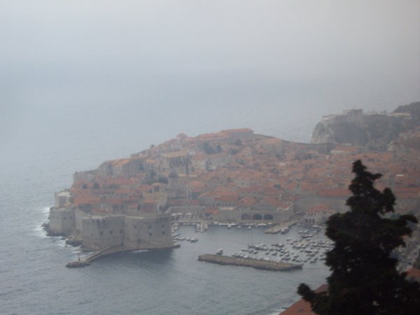 Our First Glimpse Of Dubrovnik