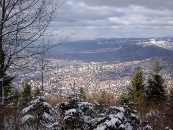 Sarajevo From The Hills