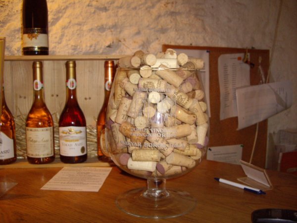 Glass of Corks?