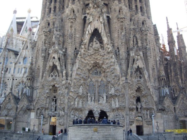 Back Of Sagrada Familia