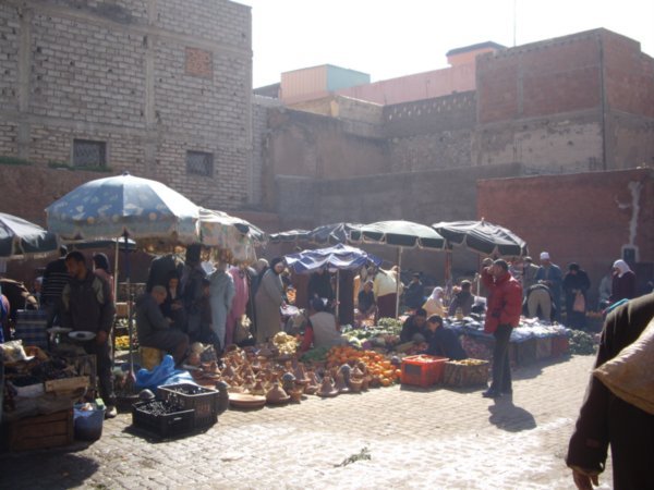 Bustling Market