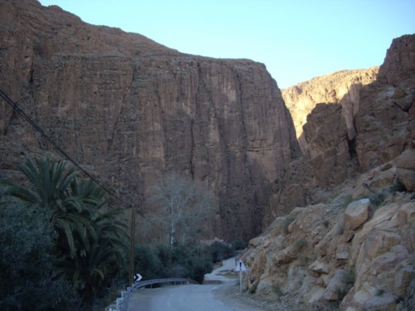 Down The Todra Gorge