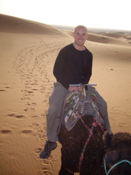 Rob's Only Picture On A Camel