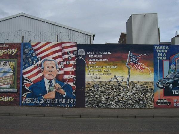 Bush sucking oil from Iraq?