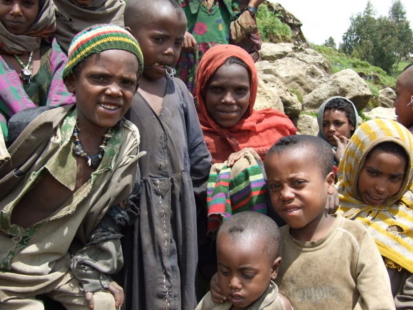 Kids of the Simien Mountains