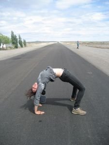 road stretching forever
