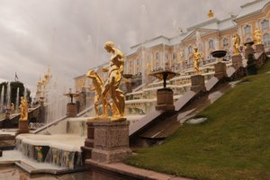 Fountains at the Peterhof
