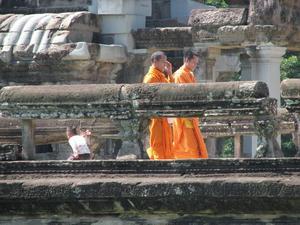 Walking around Angkor Wat