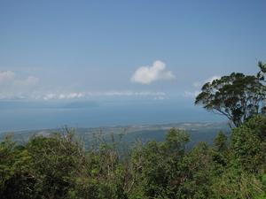 View from the palace at Bokor Hill Station