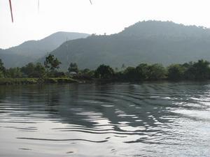 On the river back to Kampot
