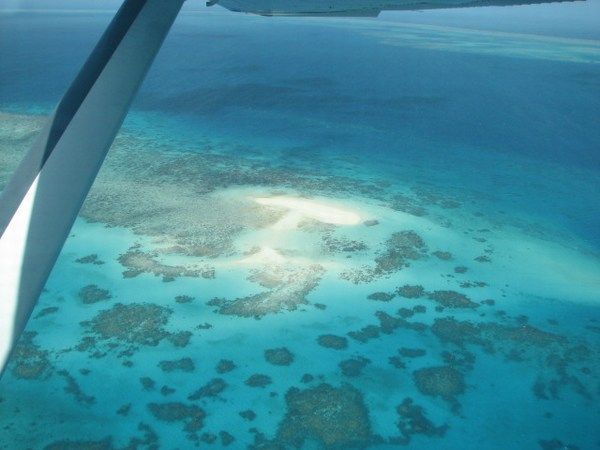 Flying the Great Barrier Reef