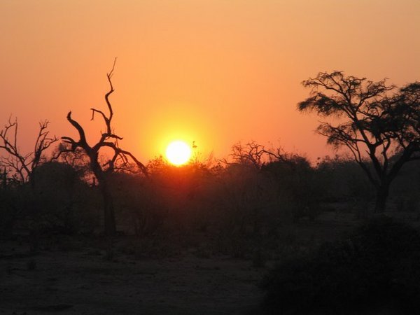 Sunrise in Botswana