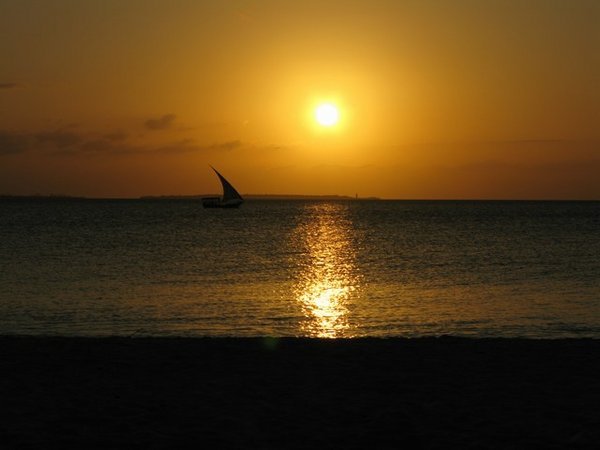 Sunset from Zanzibar