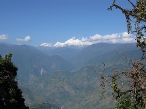 View from Pemayangtse monastery