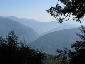View from Rabdantse, Sikkim