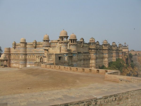 The fort at Gwalior