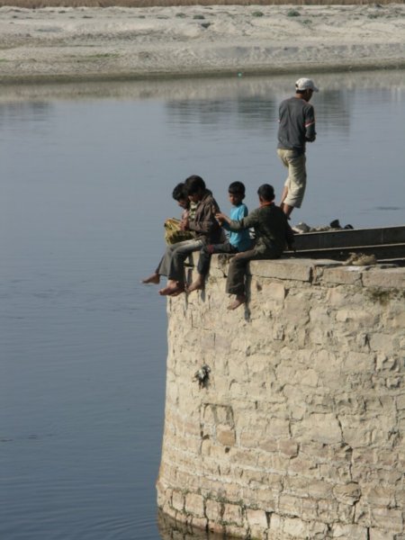 River life, Agra