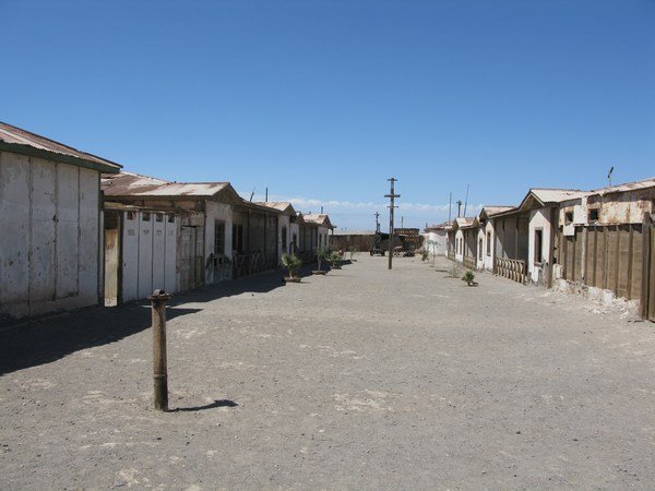 The deserted streets of Humberstone
