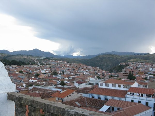 View of Sucre from San Felipe Nery