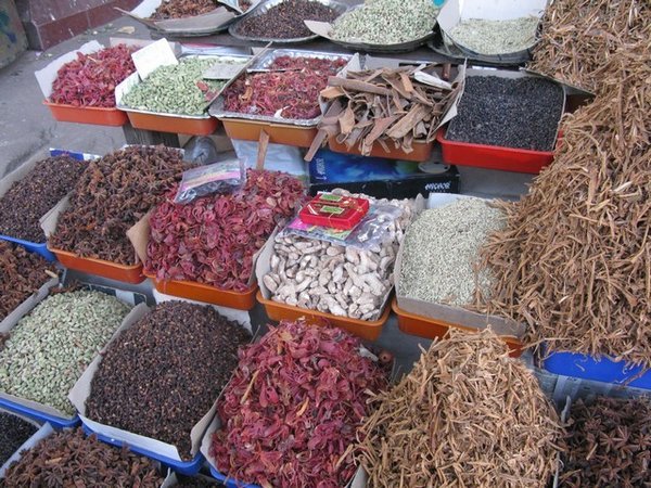 Street stalls, Alleppey