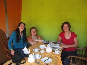One last breakfast - catching up with Katja who I'd met in Hampi and randomly bumped into on the beach here! 
