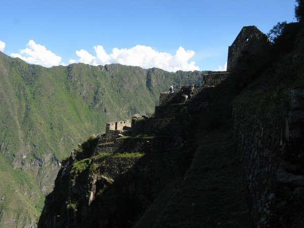 Views from the top of Huayna Picchu