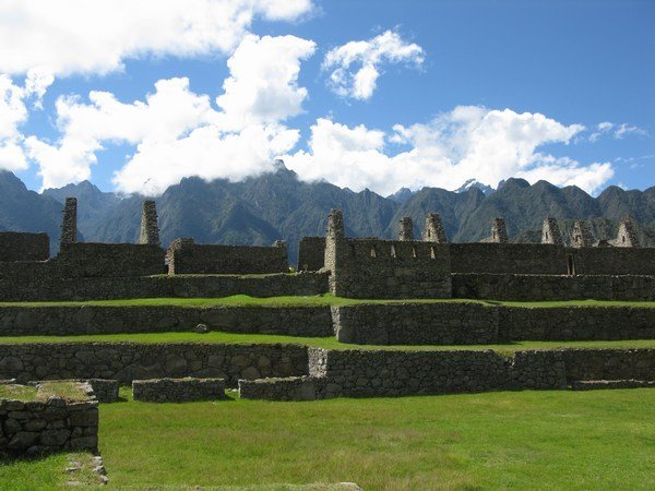 The Central Plaza and living quarters
